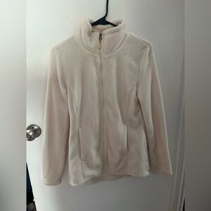 32 Degrees Cozy Cream Fleece Jacket